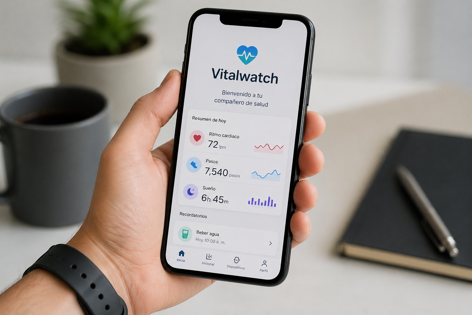 VitalWatch — proyecto final de tesis de monitoreo de salud
